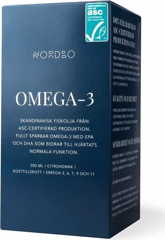 Nordbo Scandinavian Omega-3 Trout Oil 200ml