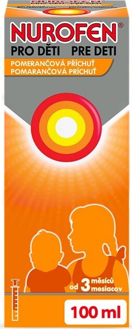 NUROFEN PRO DĚTI 20MG/ML POR SUS 100ML II