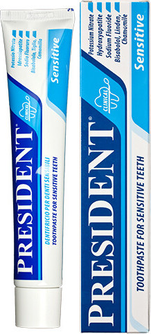 PresiDENT Zubní pasta Sensitive 75ml