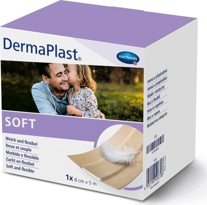 Rychloobvaz DermaPlast Sensitive 8 cm x 5 m