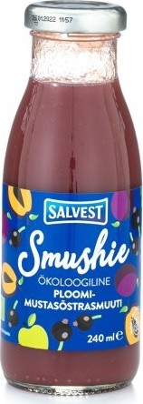 Smushie Smoothie černý rybíz+švestky BIO 240ml 3R