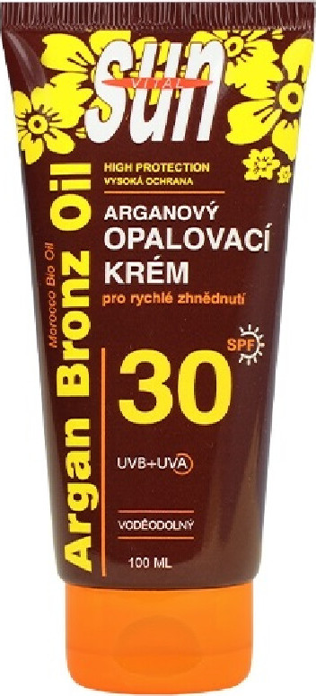 SUNVITAL Arganový opalovací krém SPF30 100ml