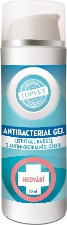 TOPVET Antibakteriální čis.gel na ruce Hedvábí50ml