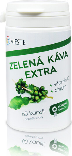 Vieste Zelená káva Extra cps.60