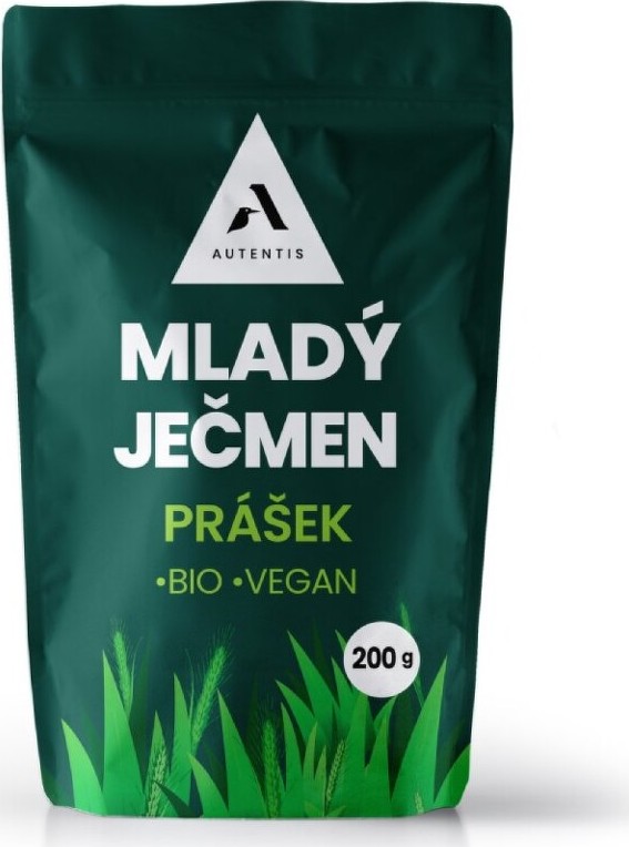 Autentis Mladý ječmen prášek BIO 200g