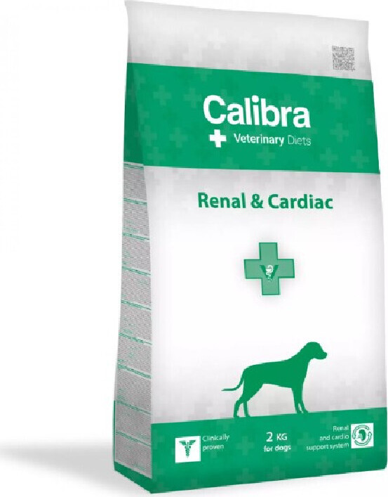 Calibra Veterinary Diets Dog Renal & Cardiac 2kg