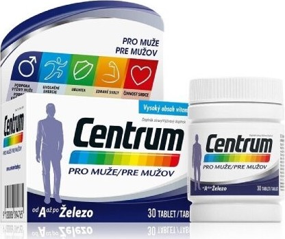 Centrum multivitamin pro muže 30 tablet