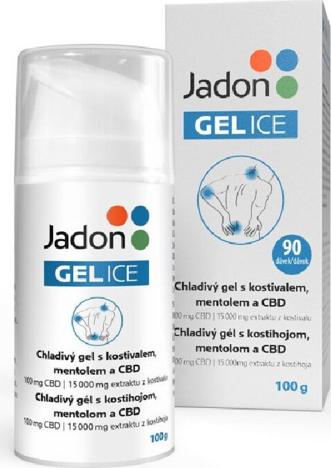 Jadon GEL ICE chladivý gel s kostivalem a CBD 100g