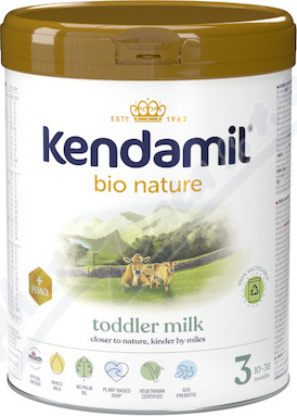 Kendamil Nature kojen.pokr.mléko 3 HMO+ BIO 800g