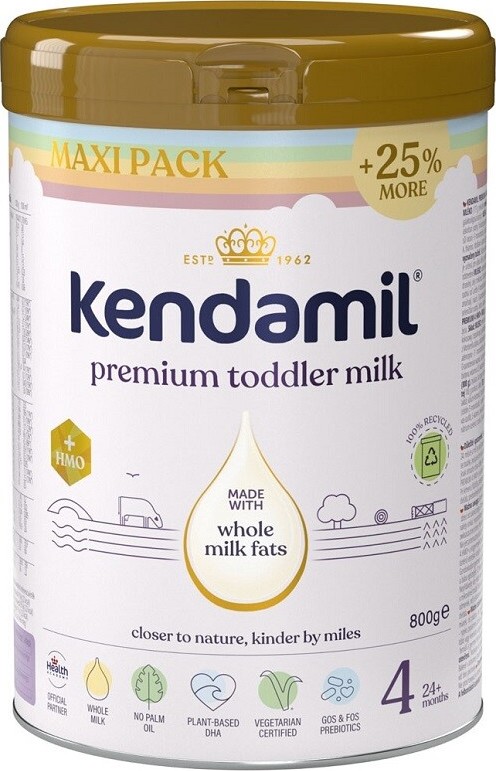 Kendamil Premium batolecí mléko 4 HMO+ XXL 1kg