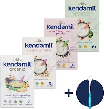 Kendamil variace mléčných a nemléčných kaší 4x150g