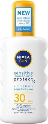 NIVEA SUN opal.sprej Sensitive OF30 200ml 80488