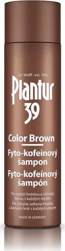 Plantur39 Color Brown Fyto-kofeinový šampon 250ml