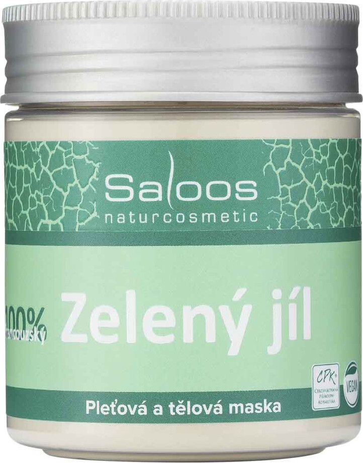 Saloos Zelený jíl 100% BIO 140g