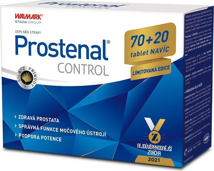 Walmark Prostenal Control 70+20 tablet navíc