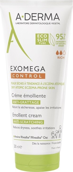 A-DERMA Exomega CONTROL Emolienční krém 200ml