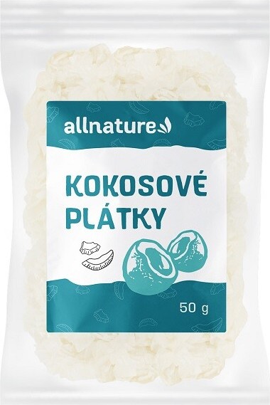 Allnature Kokosové plátky 50g