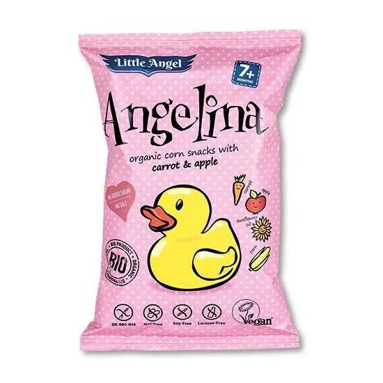 Bezlepkový snack BIO Angelina  4 x 15 g