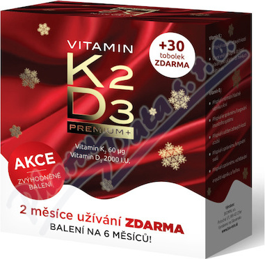 Biomin VITAMIN K2+D3 2000 I.U. PREMIUM tob.60+30