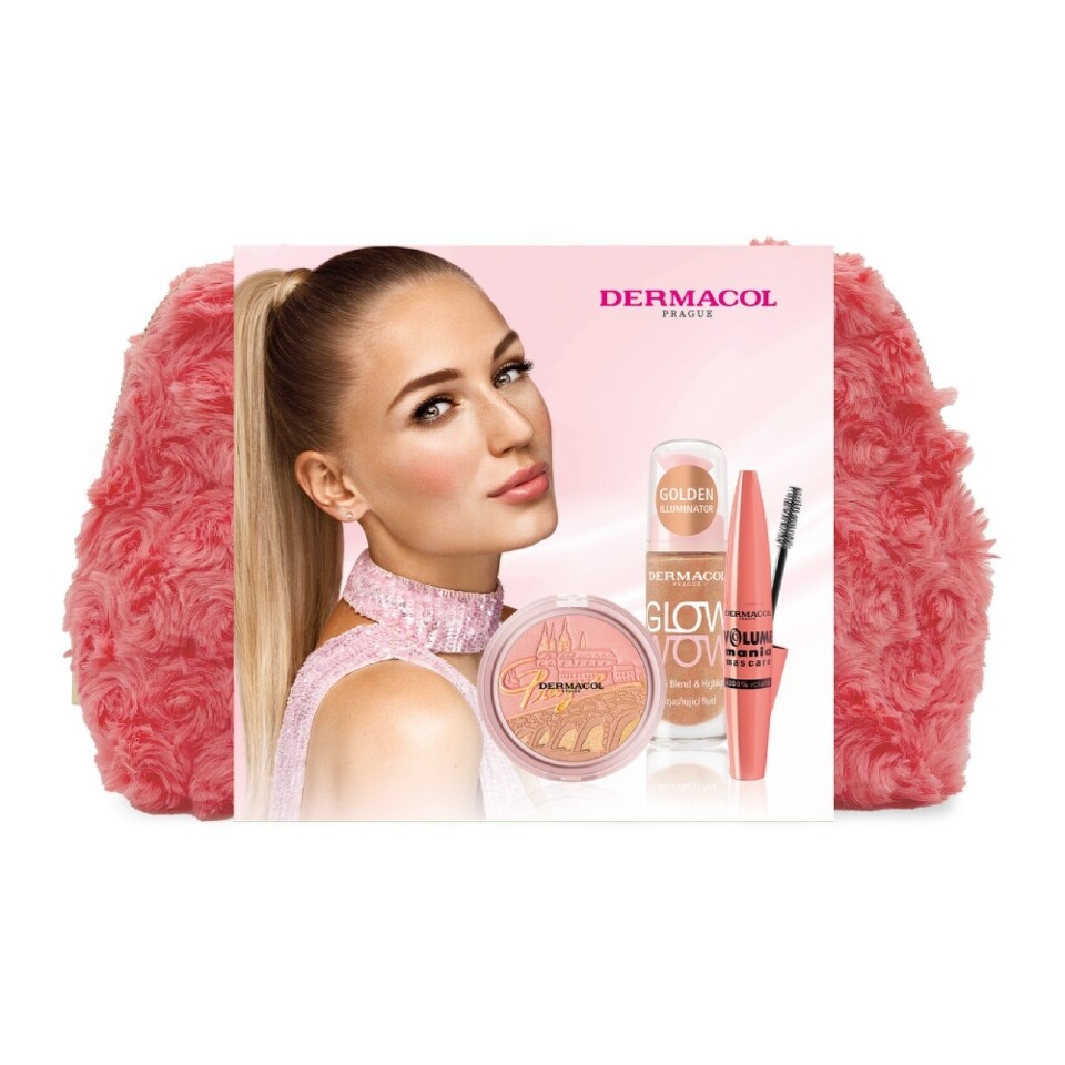 Dermacol Volume Mania + Glow Wow dárková sada