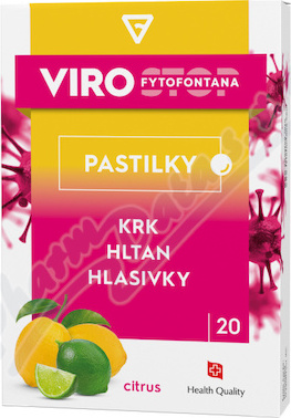 Fytofontana Virostop pastilky citrus 20ks