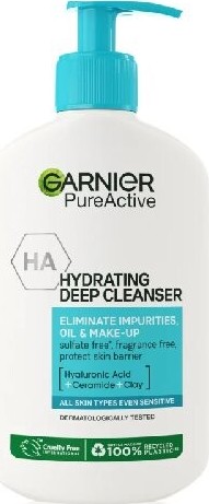 GARNIER Pure Active hydratační čisticí gel 250ml