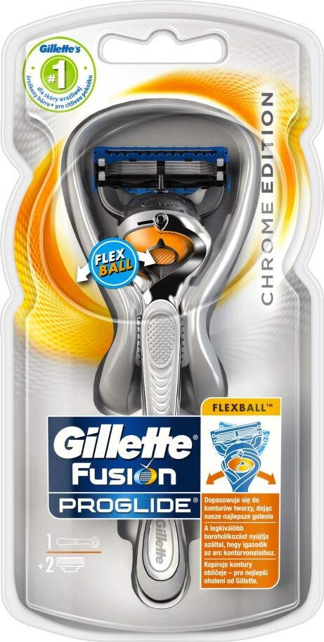 Gillette Fusion PROGLIDE Flexball+2 náhr.hlavice