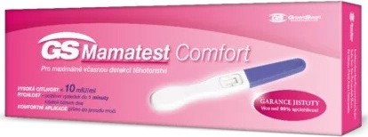 GS Mamatest Comfort Těhotenský test ČR/SK