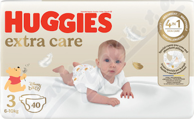 HUGGIES extra care 3 6-10kg 40ks