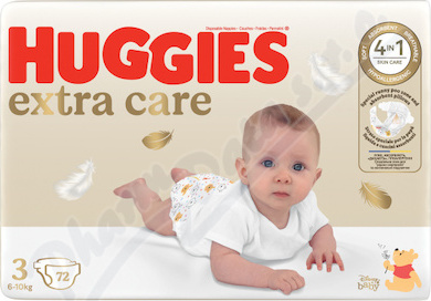 HUGGIES extra care 3 6-10kg 72ks