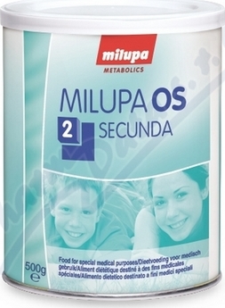 MILUPA OS 2 SECUNDA 1X500 G POR PLV 1X500G