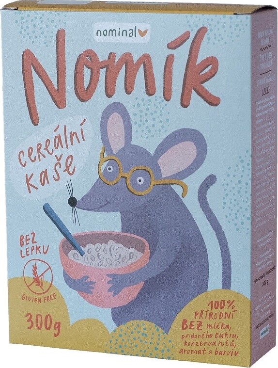 Nomík cereální kaše bez lepku 300g