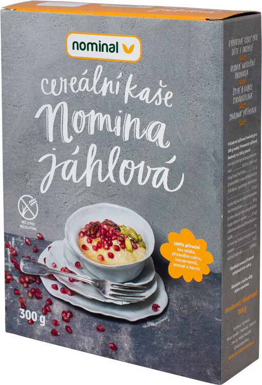 Nomina jáhlová cereální kaše bez lepku 300g