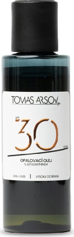 Tomas Arsov Opalovací olej s astaxanthinem SPF30 100ml