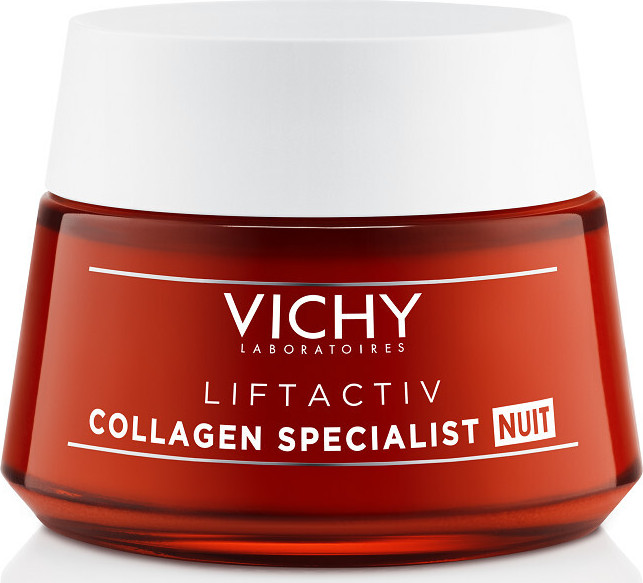 VICHY Liftactiv Collagen Specialist noční péče proti vráskám 50 ml