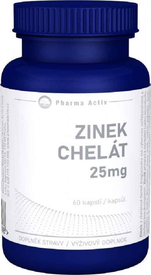 ZINEK chelát 25mg cps.60