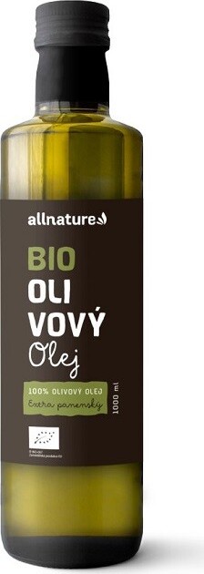 Allnature Olivový olej extra panenský BIO 1000ml