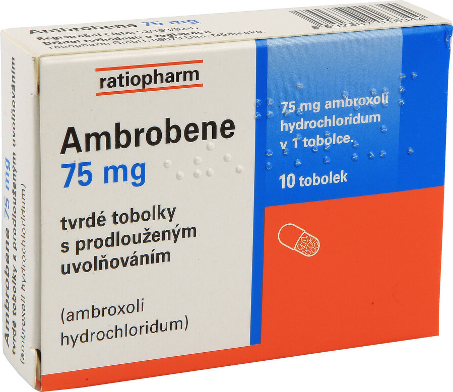 AMBROBENE 75MG CPS PRO 10