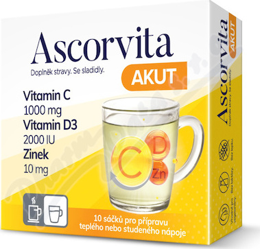 Ascorvita AKUT nápoj 10x3g