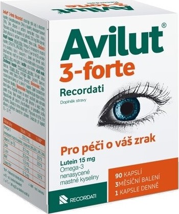 Avilut 3-forte Recordati cps.90