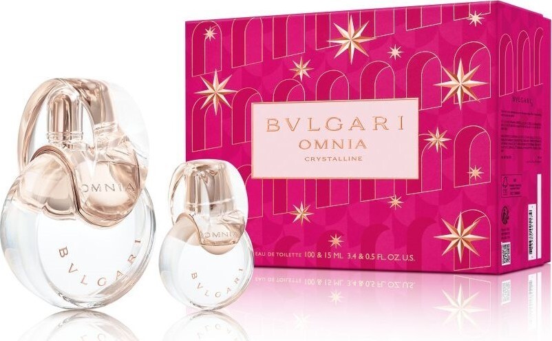 BVLGARI Omnia Crystalline (EdT 100ml+EdT 15ml)