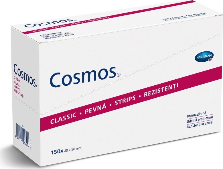 COSMOS náplasti Pevná strips 80x40mm 50x3ks