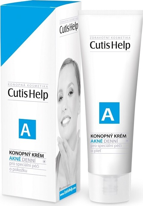 CutisHelp AKNÉ konopný krém denní 30ml