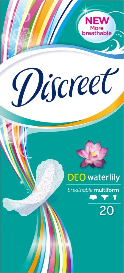 Discreet vložky Deo Waterlily 20ks