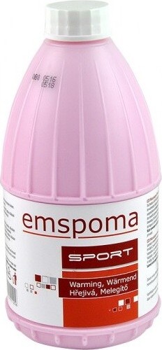 Emspoma Masážní emulze hřejivá O 1000ml (růžová)