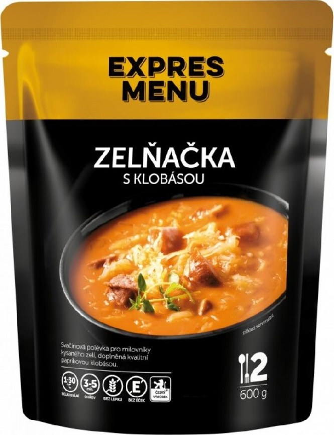 Expres Menu Zelná polévka s klobásou 600 g