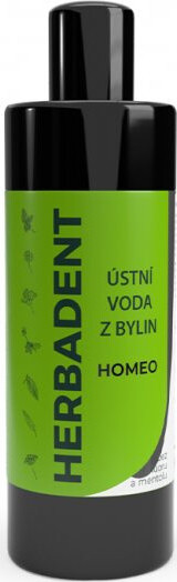 HERBADENT HOMEO Ústní voda z bylin 400ml