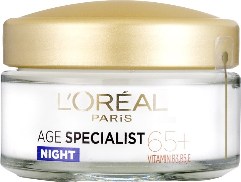 L´Oréal Paris Age Specialist 65+ noční krém proti vráskám 50ml