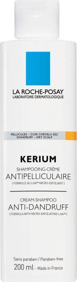 LA ROCHE-POSAY KERIUM KRÉMOVÝ ŠAMPON SUCHÉ LUPY 200 ml