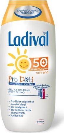 Ladival dětská pokožka mléko OF50+ 200ml